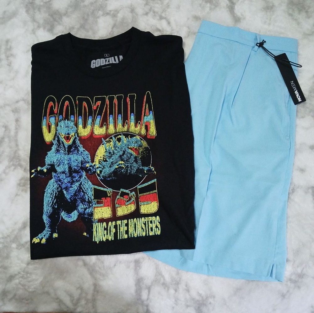 Mens T-Shirt and Shorts